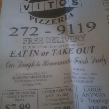 Vitos Pizzeria - Vitos pizzeria - Pizza Near Me - Orange Park, Florida Vitos Pizzeria - Vitos pizzeria - Pizza Near Me - Orange Park, Florida