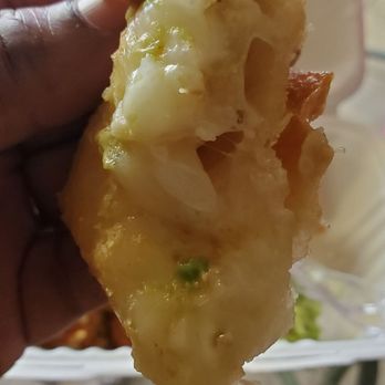 New Mecca Cafe - Chicken, cheese and onion chimichanga missing the chicken - Mexican Near Me - Pittsburg, California New Mecca Cafe - Chicken, cheese and onion chimichanga missing the chicken - Mexican Near Me - Pittsburg, California