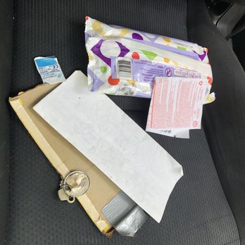 A Plus Auto Body Repair - This much stuff was still in the underbelly of the car - Auto Detailing Near Me