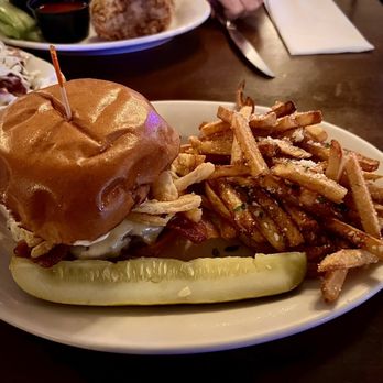 The Charlestown Rathskeller - Burger Special: 8oz Brisket and short rib patty - Seafood Near Me - Charlestown, Rhode Island The Charlestown Rathskeller - Burger Special: 8oz Brisket and short rib patty - Seafood Near Me - Charlestown, Rhode Island