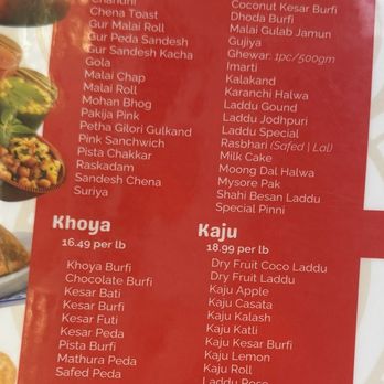 Bikanervala - Menu 10/8 - Indian Near Me - Fremont, California Bikanervala - Menu 10/8 - Indian Near Me - Fremont, California