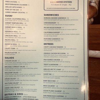 Pacific Table - Menu - Seafood Near Me - Irving, Texas Pacific Table - Menu - Seafood Near Me - Irving, Texas