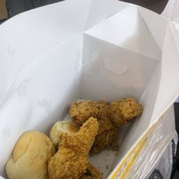 Chicken-took this photo after we inhaled the food! Sorry y'all!