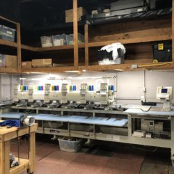 Screen Printing Unlimited - Embroidery Area