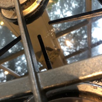 Jana Cleaning Service - Stove is still dirty with specs that I can clean off w my nail - Home Cleaning Near Me - San pablo, California