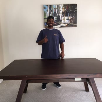 Assembly Masters - Kimo assembled this 150 pounds dining table by himself. - Furniture Assembly Near Me Assembly Masters - Kimo assembled this 150 pounds dining table by himself. - Furniture Assembly Near Me