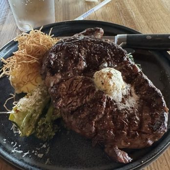 Earls Kitchen + Bar - Prime Ribeye steak with truffle butter mmmm - New American Near Me - McLean, Virginia Earls Kitchen + Bar - Prime Ribeye steak with truffle butter mmmm - New American Near Me - McLean, Virginia