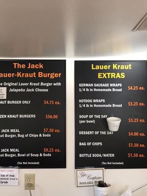 Menu photo 2 Lauer Krauts Brighton, CO