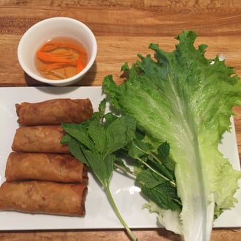 Pho-Ever - Egg rolls!!! Wrap it in lettuce and dip it in sauce----Yuuuum!! - Vietnamese Near Me - Encinitas, California Pho-Ever - Egg rolls!!! Wrap it in lettuce and dip it in sauce----Yuuuum!! - Vietnamese Near Me - Encinitas, California