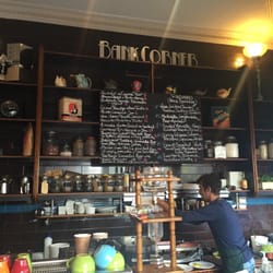 Bank Corner Cafe - Behind the counter