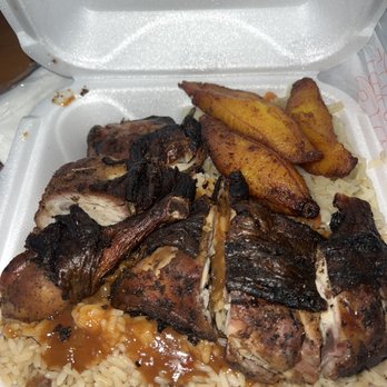 Juci Jerk Marietta - Dark jerk chicken meal Large - Caribbean Near Me - Marietta, Georgia