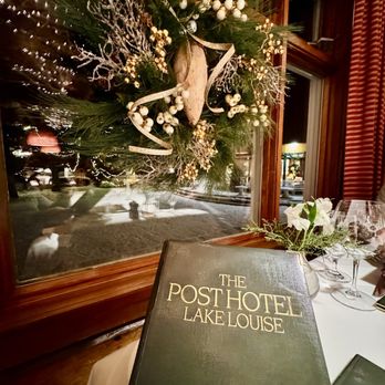 The Post Hotel Dining Room - Canadian (New) Near Me - Lake Louise, Alberta
