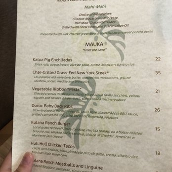 Sprigs Grille Restaurant - Seafood Near Me - Kapolei, Hawaii
