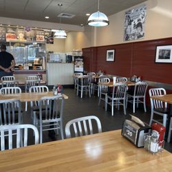 Wayback Burgers - Front on the restaurant