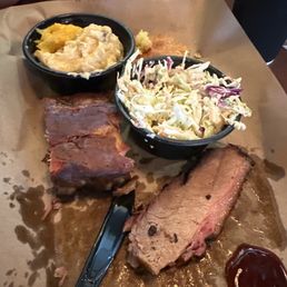 Brisket and ribs Brisket and ribs