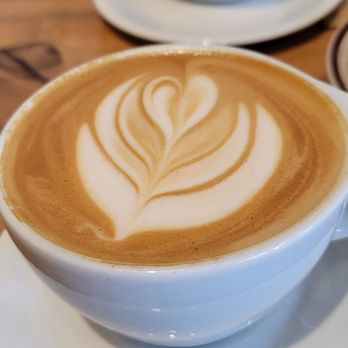 Vigilante Coffee  - Oatmilk latte, feuit bowl and cookie (with shimmers). - Coffee & Tea Near Me - Oceanside, California
