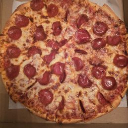 Sparce toppings, and I only wanted one