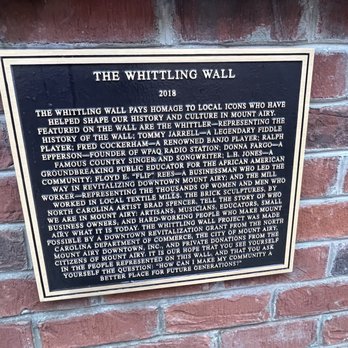 The Whittling Wall - Landmarks & Historical Buildings Near Me - Mount Airy, North Carolina The Whittling Wall - Landmarks & Historical Buildings Near Me - Mount Airy, North Carolina