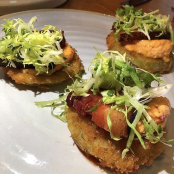 Yardbird Table & Bar - Fried Green Tomato BLT - Southern Near Me - Miami Beach, Florida Yardbird Table & Bar - Fried Green Tomato BLT - Southern Near Me - Miami Beach, Florida