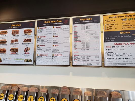 Menu photo 1 Which Wich Tulsa, OK