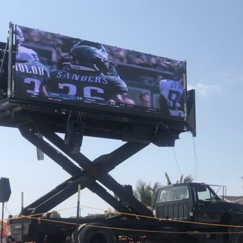 Brigantine - Big screen on the beach - Local Flavor Near Me - Brigantine, New Jersey