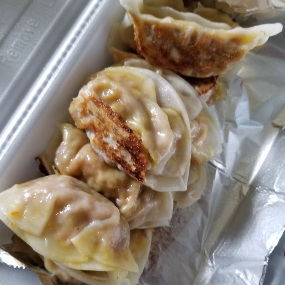 District Dumplings - Pan fried buddha's choice veg option - Dim Sum Near Me - Arlington, Virginia District Dumplings - Pan fried buddha's choice veg option - Dim Sum Near Me - Arlington, Virginia
