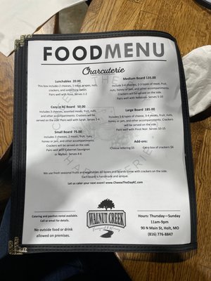 Menu photo 4 Walnut Creek Winery Holt, MO Menu photo 4 Walnut Creek Winery Holt, MO