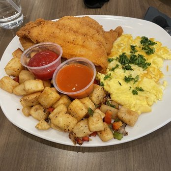 Double Nickel - Fried Catfish - Breakfast & Brunch Near Me - Cleveland, Ohio Double Nickel - Fried Catfish - Breakfast & Brunch Near Me - Cleveland, Ohio