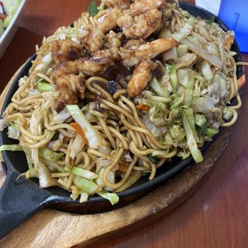 Miyako Restaurant - a plate of noodles with meat and vegetables - Sushi Bars Near Me - Saint Helens, Oregon Miyako Restaurant - a plate of noodles with meat and vegetables - Sushi Bars Near Me - Saint Helens, Oregon