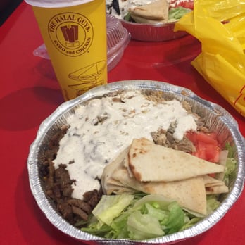 The Halal Guys - Combo! Regular size - Halal Near Me - Costa Mesa, California The Halal Guys - Combo! Regular size - Halal Near Me - Costa Mesa, California