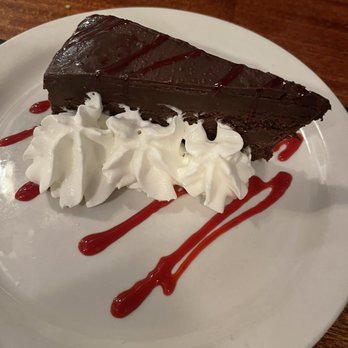 Dinky's Waterfront Restaurant - Chocolate Torte - Seafood Near Me - Hatteras, North Carolina Dinky's Waterfront Restaurant - Chocolate Torte - Seafood Near Me - Hatteras, North Carolina
