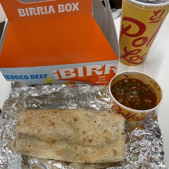 El Pollo Loco - Birria burrito box - Fast Food Near Me - Tustin, California El Pollo Loco - Birria burrito box - Fast Food Near Me - Tustin, California