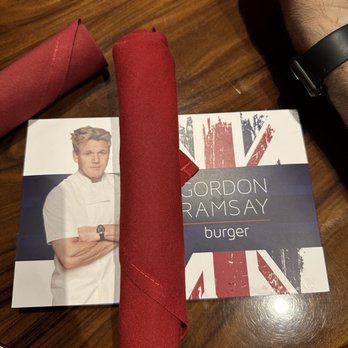 Gordon Ramsay Burger Las Vegas - Menu - Burgers Near Me - Las Vegas, Nevada