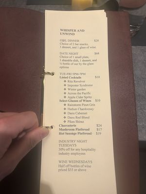 Menu photo 2 Whisper Pittsburgh, PA