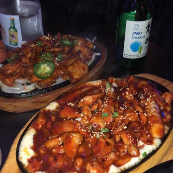 JJAN - Cheese Bath Spicy Chicken BBQ, Spicy Pork Belly - Gastropubs Near Me - Los Angeles, California JJAN - Cheese Bath Spicy Chicken BBQ, Spicy Pork Belly - Gastropubs Near Me - Los Angeles, California