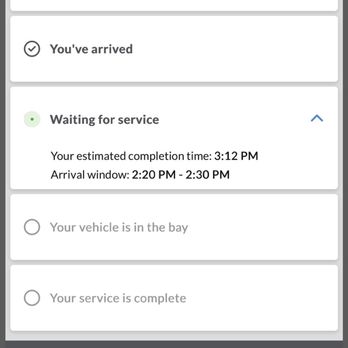 Discount Tire - My appointment. Notice the time stamp. Ridiculous - Tires Near Me - Mishawaka, Indiana