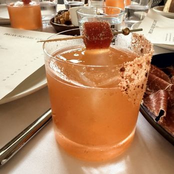 Pecan Square Cafe - Strawberry Margarita - New American Near Me - Austin, Texas
