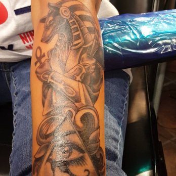 Artistic Encounter - Egypt: Anubis & Ra "eye" - Tattoo Near Me - Dallas, Texas Artistic Encounter - Egypt: Anubis & Ra "eye" - Tattoo Near Me - Dallas, Texas