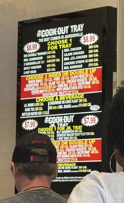 Menu photo 2 Cook Out Jacksonville, FL