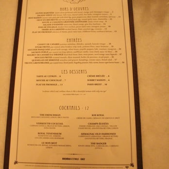Chez Billy Sud - Here's a picture of the menu because I feel you need more blurry practically unreadable pics of things you can find online. - French Near Me - Washington, DC, District of Columbia Chez Billy Sud - Here's a picture of the menu because I feel you need more blurry practically unreadable pics of things you can find online. - French Near Me - Washington, DC, District of Columbia
