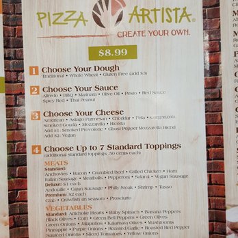 Pizza Artista - Pizza Near Me - Lake Charles, Louisiana