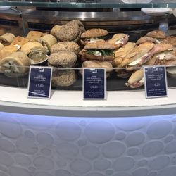 Fattorie Garofalo - Sandwiches on display. The Mozzarella di Buffalo looks amazing.