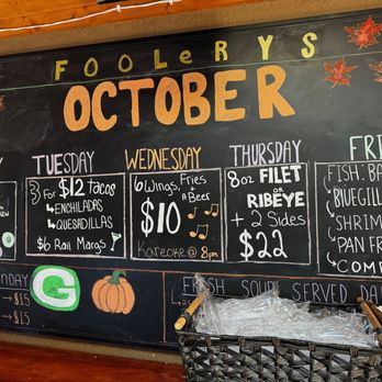 Foolery's on Okauchee Lake - specials - Bars Near Me - Oconomowoc, Wisconsin
