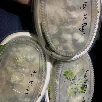 Bolay - The covers to the bowls come with sweet messages that will brighten anyone's day - New American Near Me - Miami, Florida