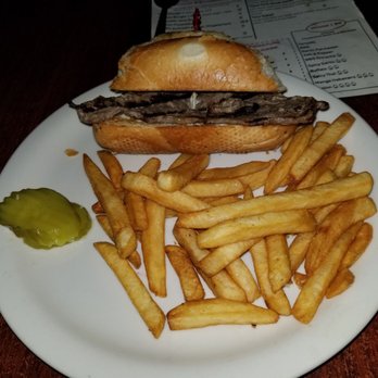 Cornerstone Cafe & Bar - Steak sandwich and fries - American Near Me - Sacramento, California