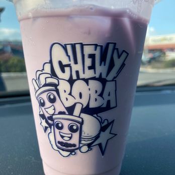 Chewy Boba - Taro milk tea - Coffee & Tea Near Me - Tampa, Florida