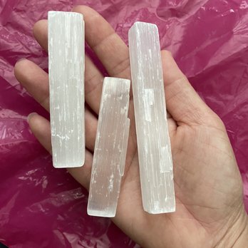 Aligning Light Center - Some of the selenite sticks that I bought. - Spiritual Shop Near Me - Sedona, Arizona