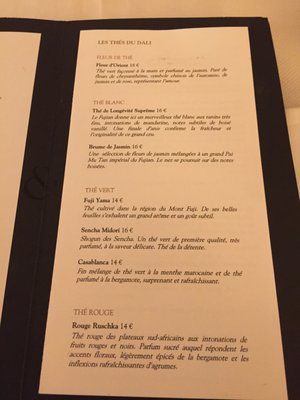 Menu photo 2 Restaurant le Meurice Alain Ducasse Paris, 75 Menu photo 2 Restaurant le Meurice Alain Ducasse Paris, 75
