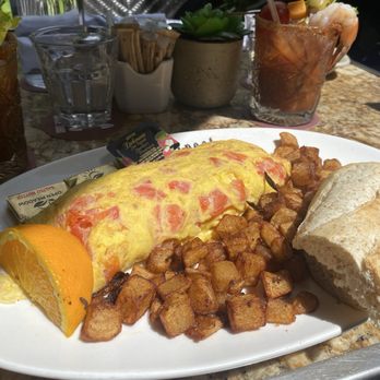 Greenstreet Cafe - Goat Cheese & Tomato omelette - Breakfast & Brunch Near Me - Miami, Florida Greenstreet Cafe - Goat Cheese & Tomato omelette - Breakfast & Brunch Near Me - Miami, Florida