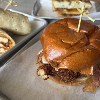 Carcosa - Crispy Buffalo Chicken Sandwich - Lounges Near Me - Wallingford, Connecticut